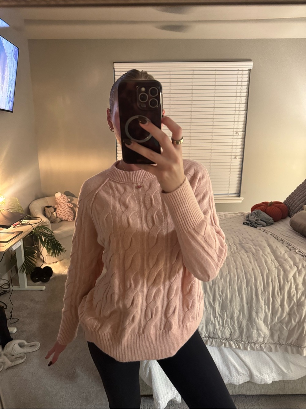Aerie cable knit sweater
